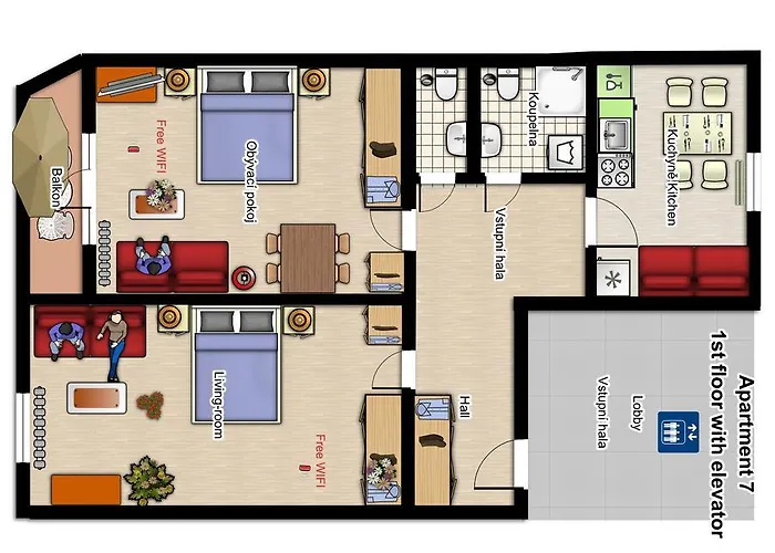 Lejlighed Holiday Apartments